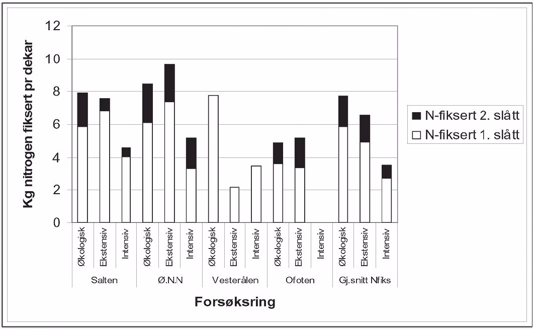 Nitrogen fiksert 3 arseng 2004