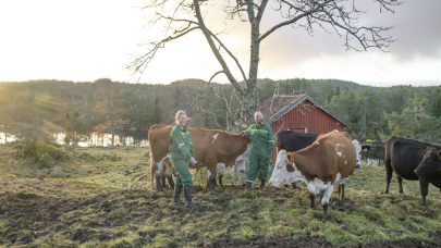Torunn Anesland med familie mentorordninga
