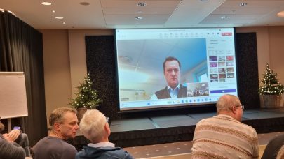 Direktør Bjarne Holm taler for nye region Midt