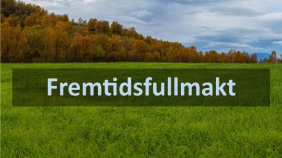 Fremtidsfullmakt