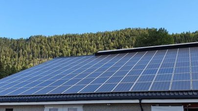 Solceller pa Tunga gard