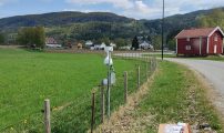 Montering av vaerstasjon fjellbygdene NLR Ostafjells