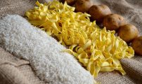 Ris pasta og potet