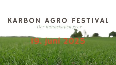 Hovedbilde Karbon Agro Header