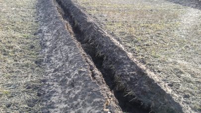 AG grodt drenering per Try sogne apen groft vinter 5